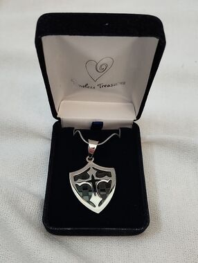 Men's Timeless Treasures Stainless Steel Cross Pendant